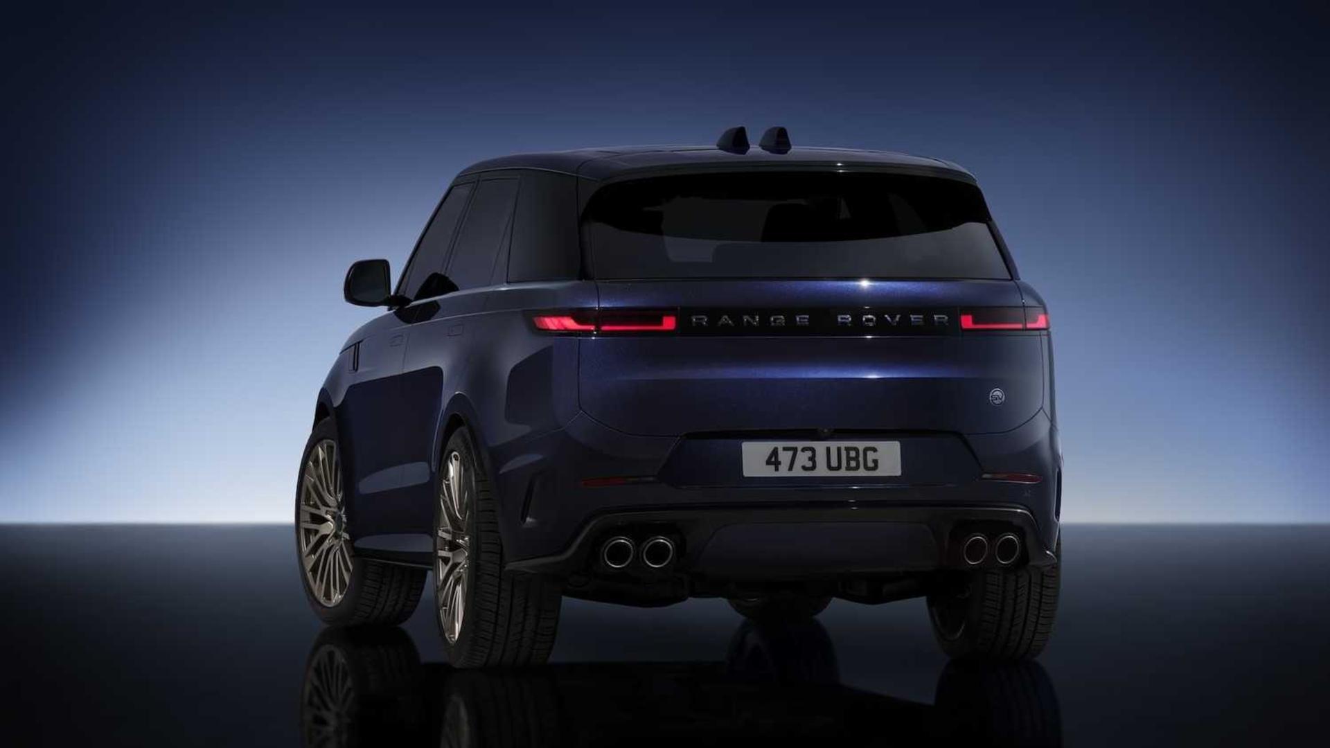 نمای پشتی خودرو Range Rover Sport Nocturne