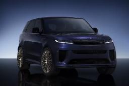 نمای جلویی خودرو Range Rover Sport Nocturne