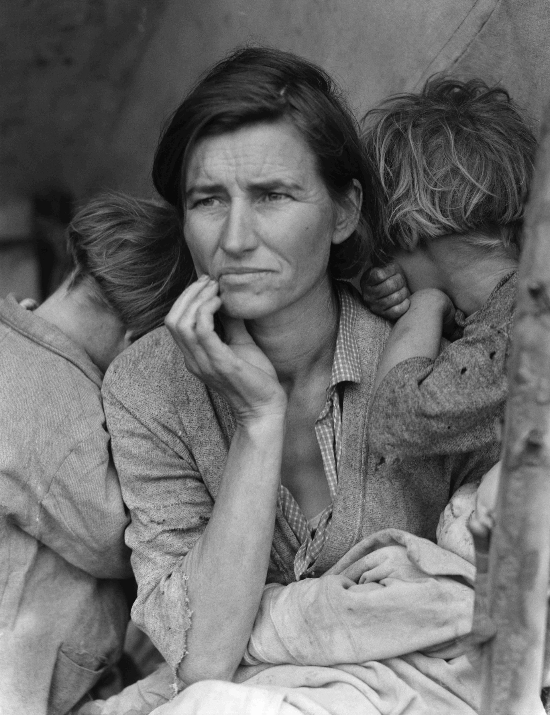 مادر مهاجر اثر دوروتیا لانگ (۱۹۳۶)