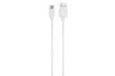 کابل شارژ USB لاپرامول Type-A به Micro-USB مدل LP-B1 با طول 1 متر رنگ سفید