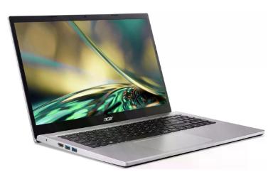 لپ تاپ ایسر Acer Aspire 3 A315-59-50GA نمای جلو و چپ