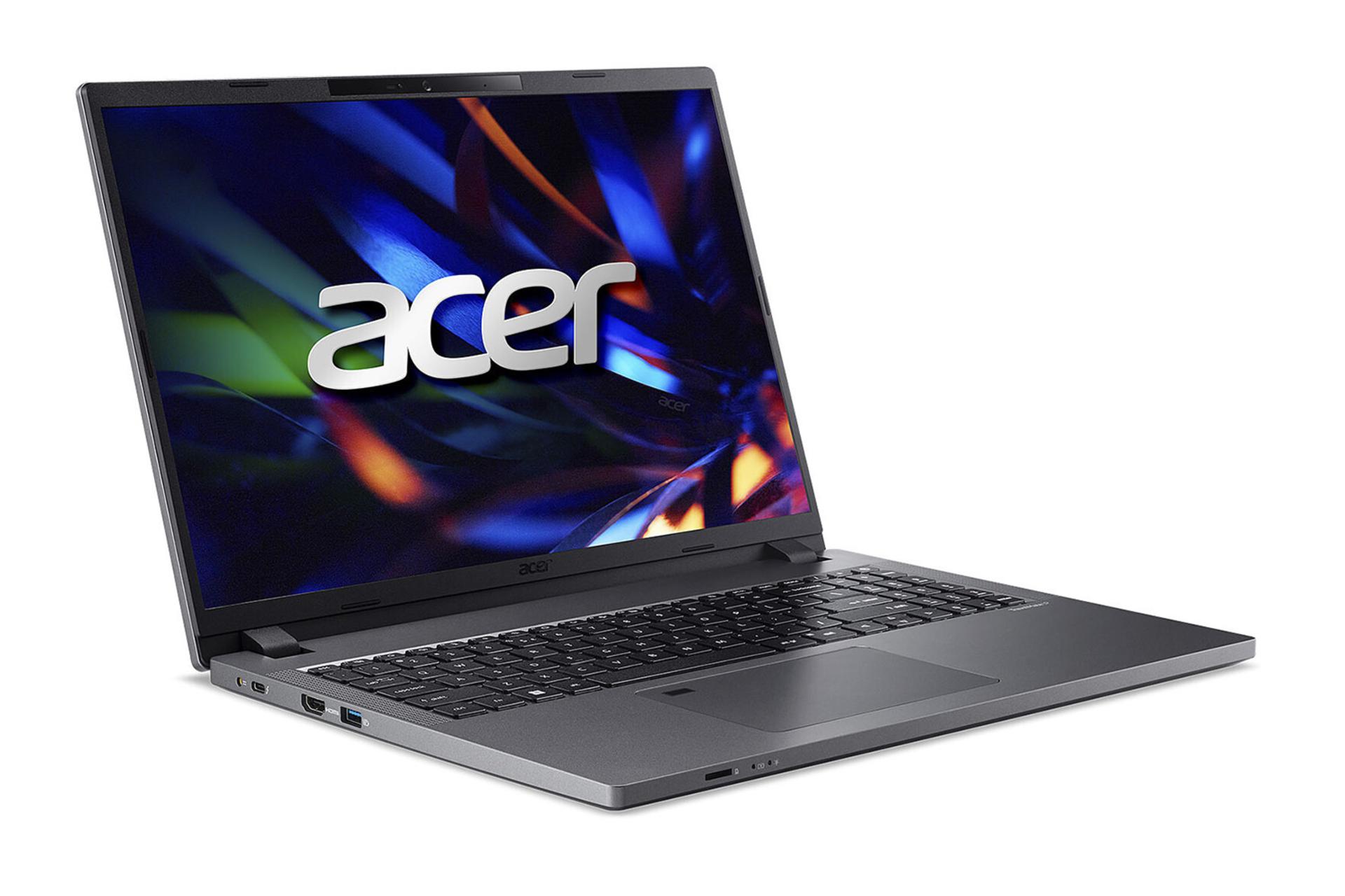 لپ تاپ ایسر Acer TravelMate P2 16 TMP216 نمای جلو و چپ