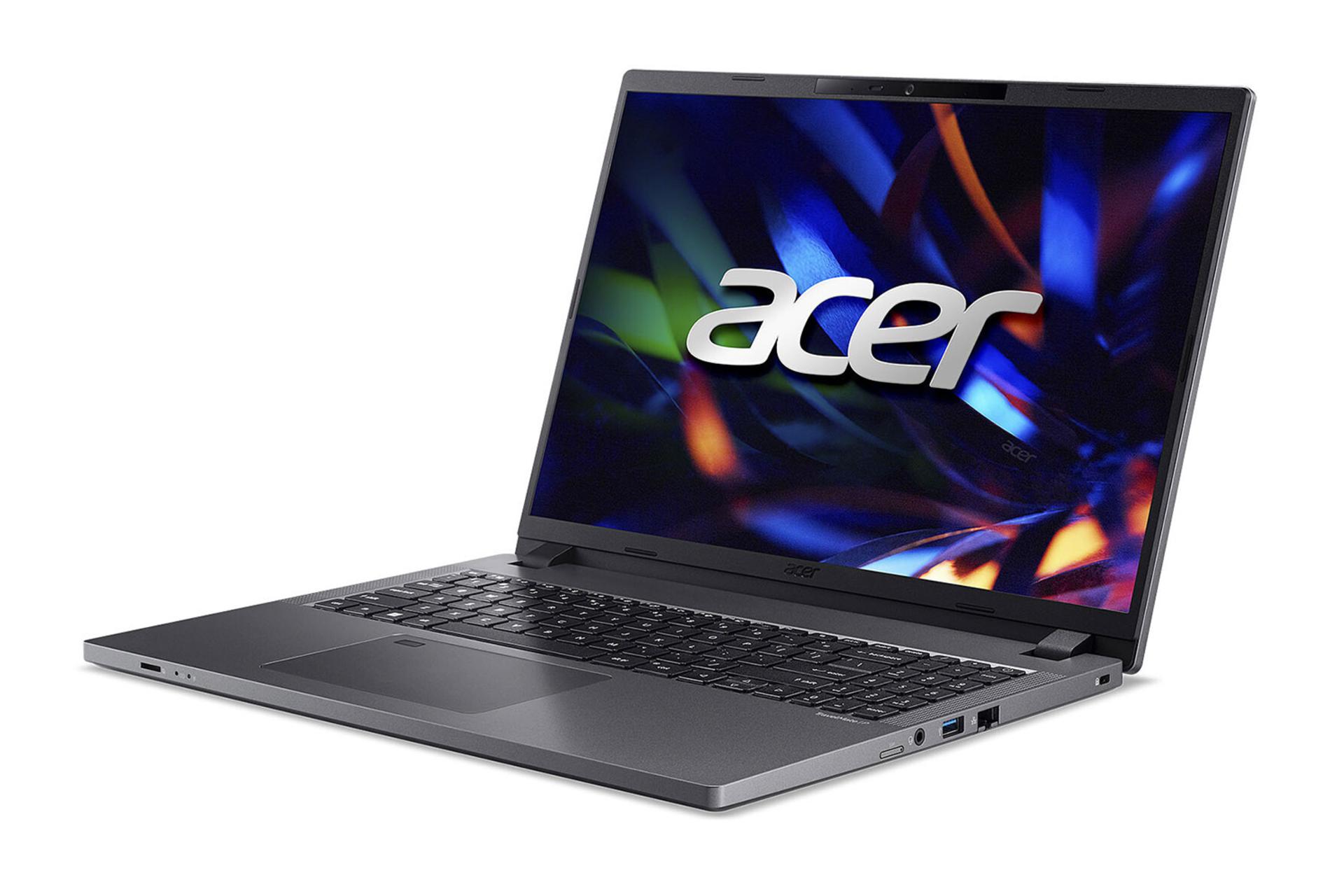 لپ تاپ ایسر Acer TravelMate P2 16 TMP216 نمای جلو و راست