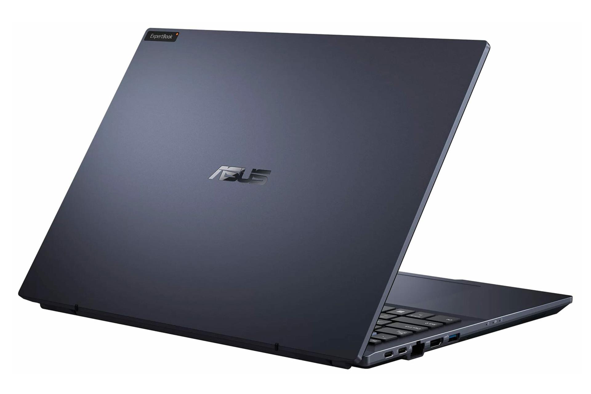 لپ تاپ ایسوس ASUS ExpertBook B5 OLED B5602 نمای پشت و درگاه های چپ