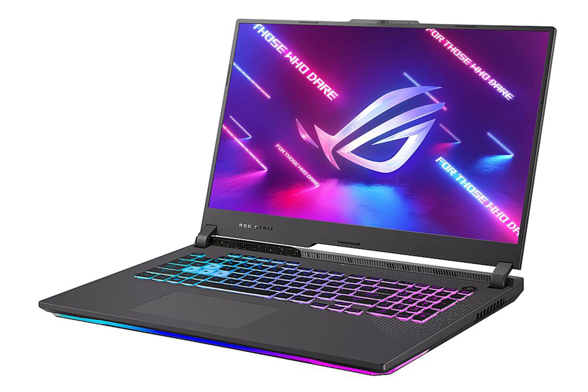 لپ تاپ ایسوس ASUS ROG Strix G17 G713PU نمای راست درگاه ها