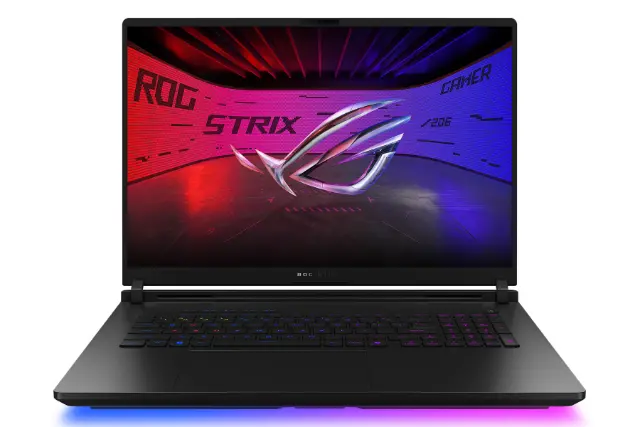 لپ تاپ ایسوس ASUS ROG Strix SCAR 18 G835 2025 نمای جلو