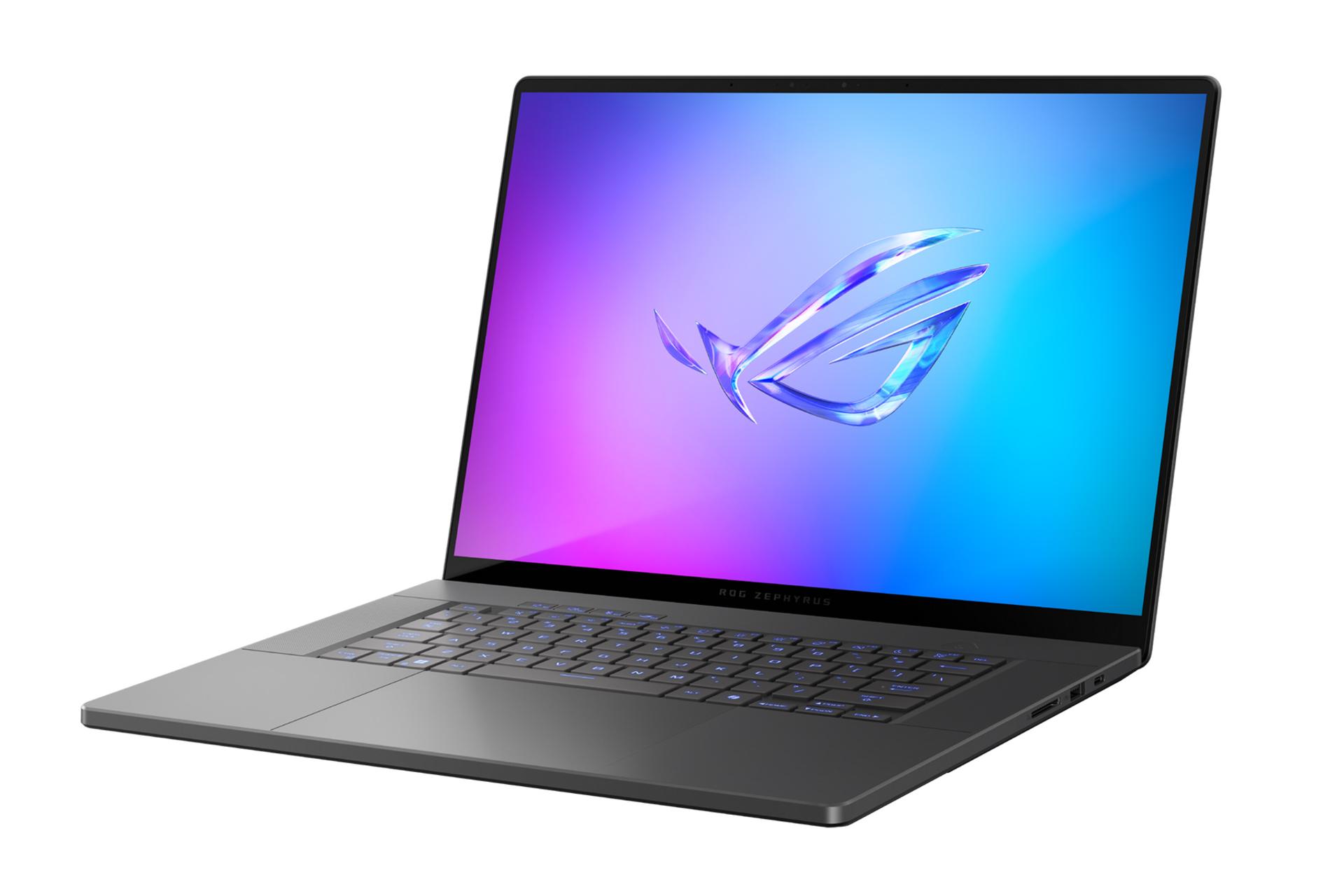 لپ تاپ ایسوس ASUS ROG Zephyrus G16 GA605 2024 نمای جلو و راست