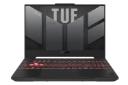 لپ تاپ ایسوس ASUS TUF Gaming A15 FA507NU نمای جلو صفحه نمایش روشن