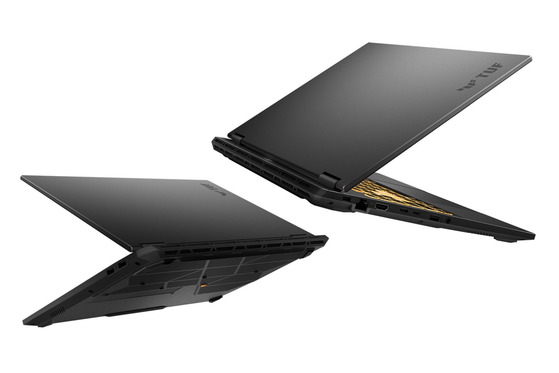 لپ تاپ ایسوس ASUS TUF Gaming F16 2025 FX608 نمای پشت و جانبی