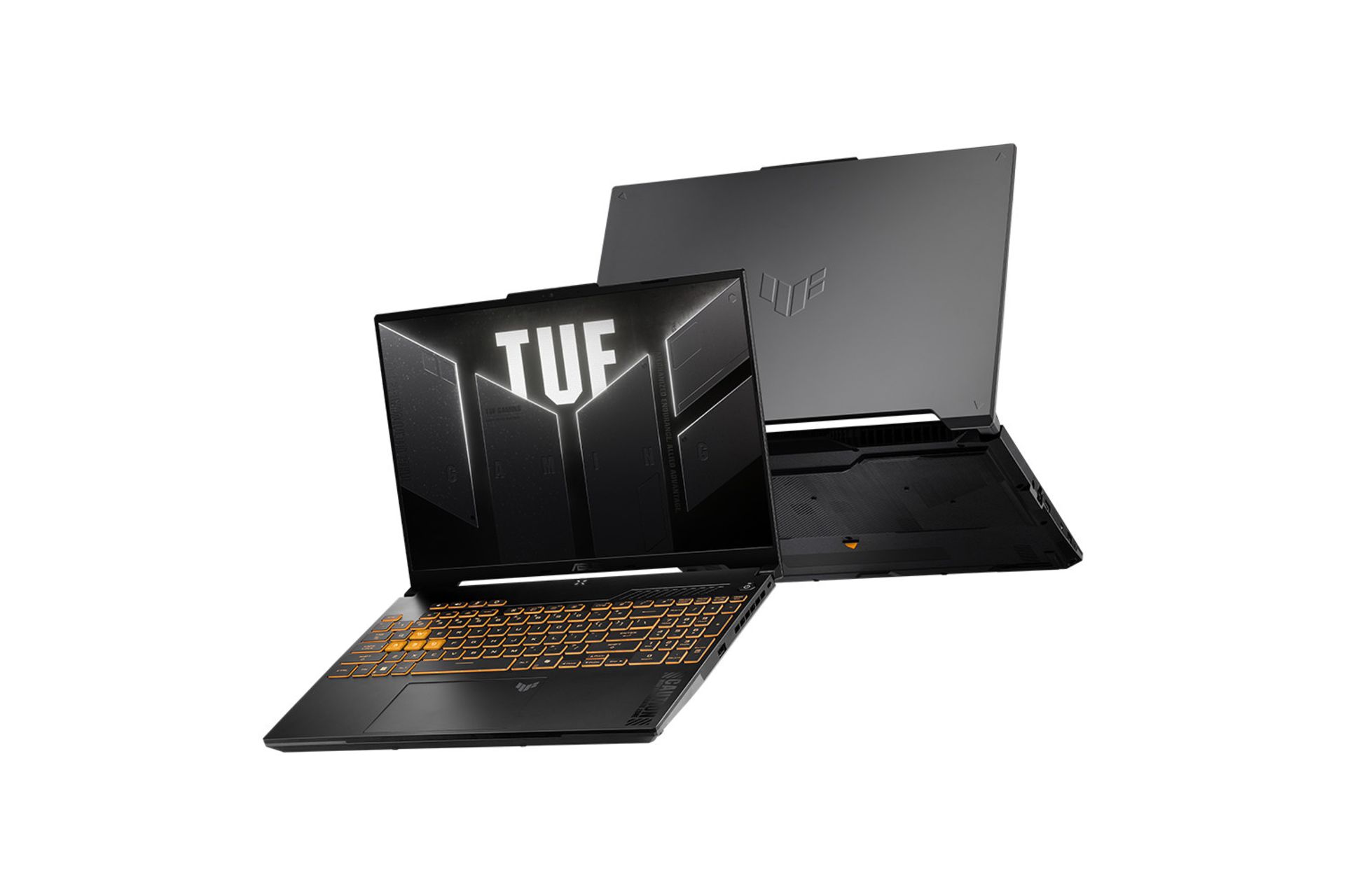 لپ تاپ ایسوس ASUS TUF Gaming F16 FX607 نمای جلو و پشت