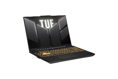 لپ تاپ ایسوس ASUS TUF Gaming F16 FX607 نمای جلو و چپ