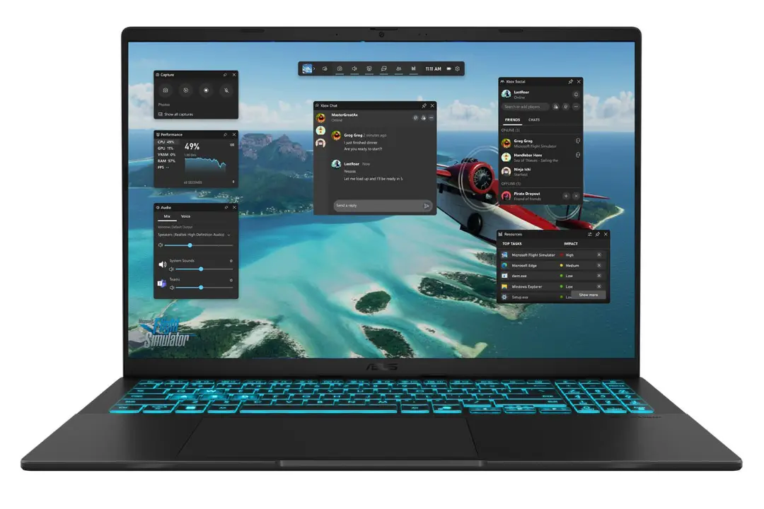 لپ تاپ ایسوس ASUS V16 V3607VU نمای جلو
