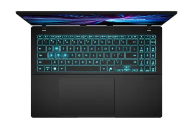 لپ تاپ ایسوس ASUS V16 V3607VU نمای بالا و کیبورد