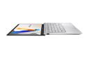 لپ تاپ ایسوس ASUS Vivobook 14 X1404VA نمای جانبی لولا باز و صاف شده
