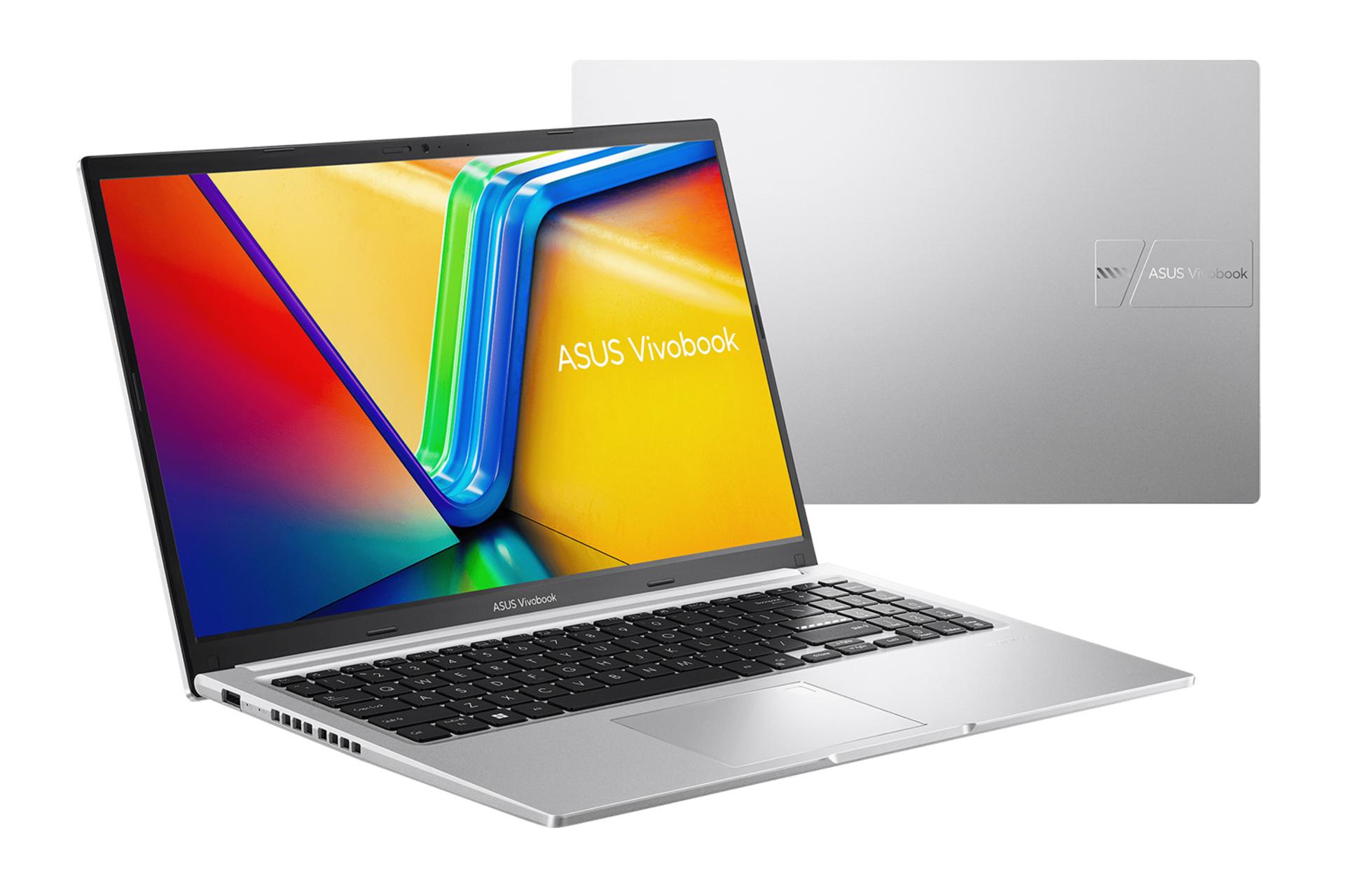 لپ تاپ ایسوس ASUS VivoBook 15 M1502YA نمای جلو و پشت