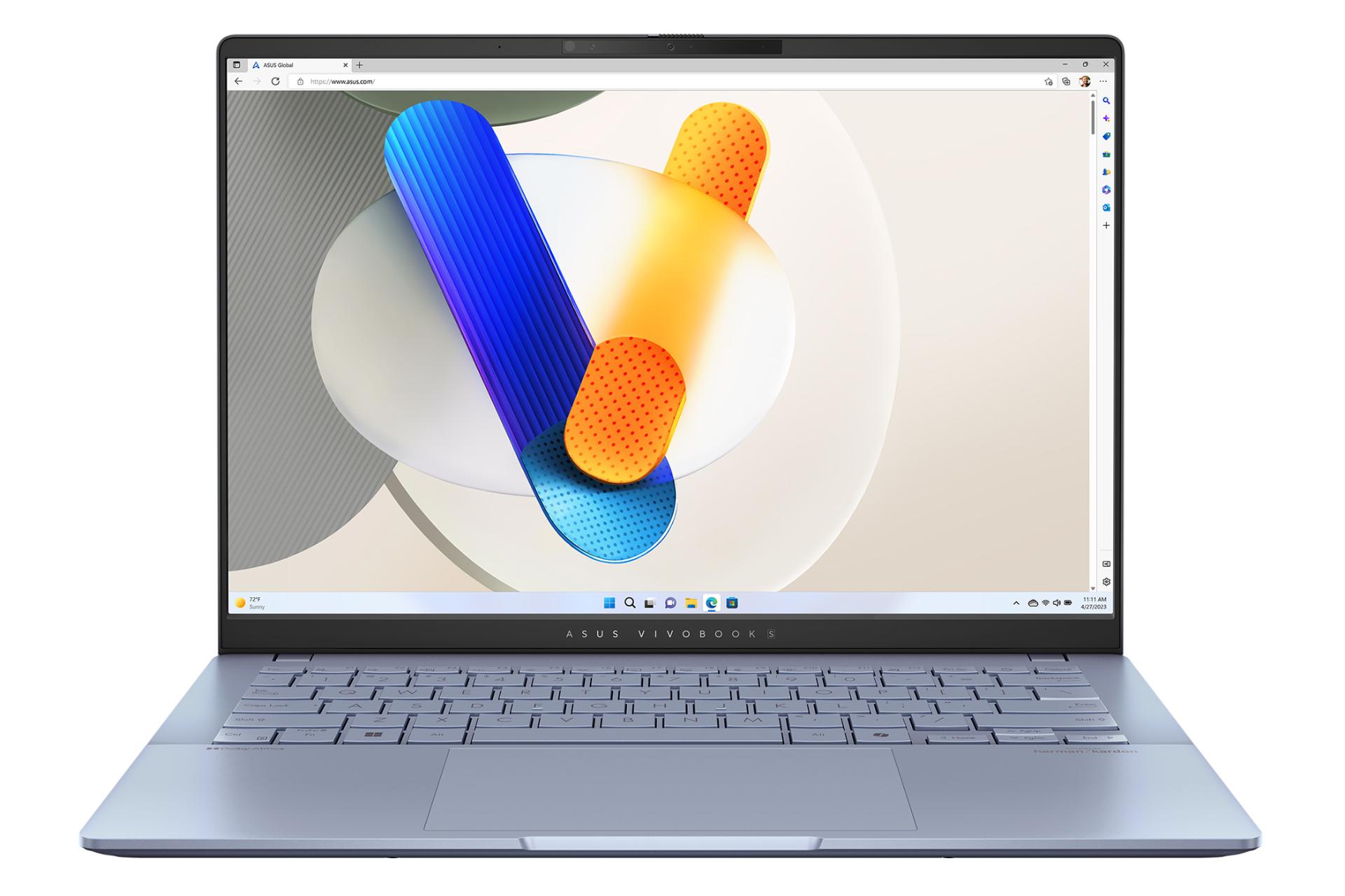 لپ تاپ ایسوس ASUS Vivobook S 14 OLED S5406 نمای جلو