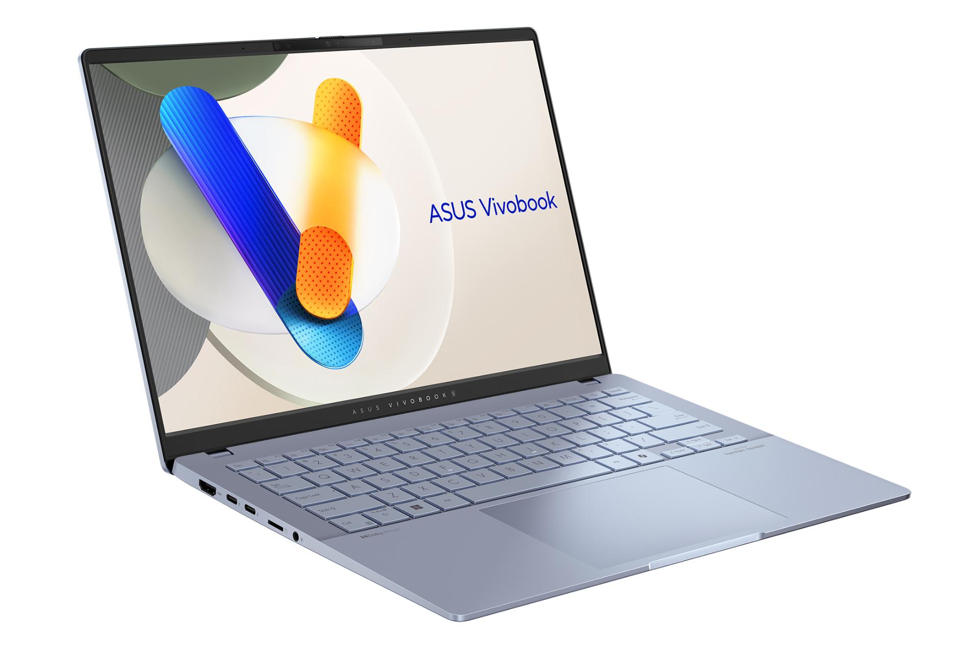 لپ تاپ ایسوس ASUS Vivobook S 14 OLED S5406 نمای چپ صفحه نمایش