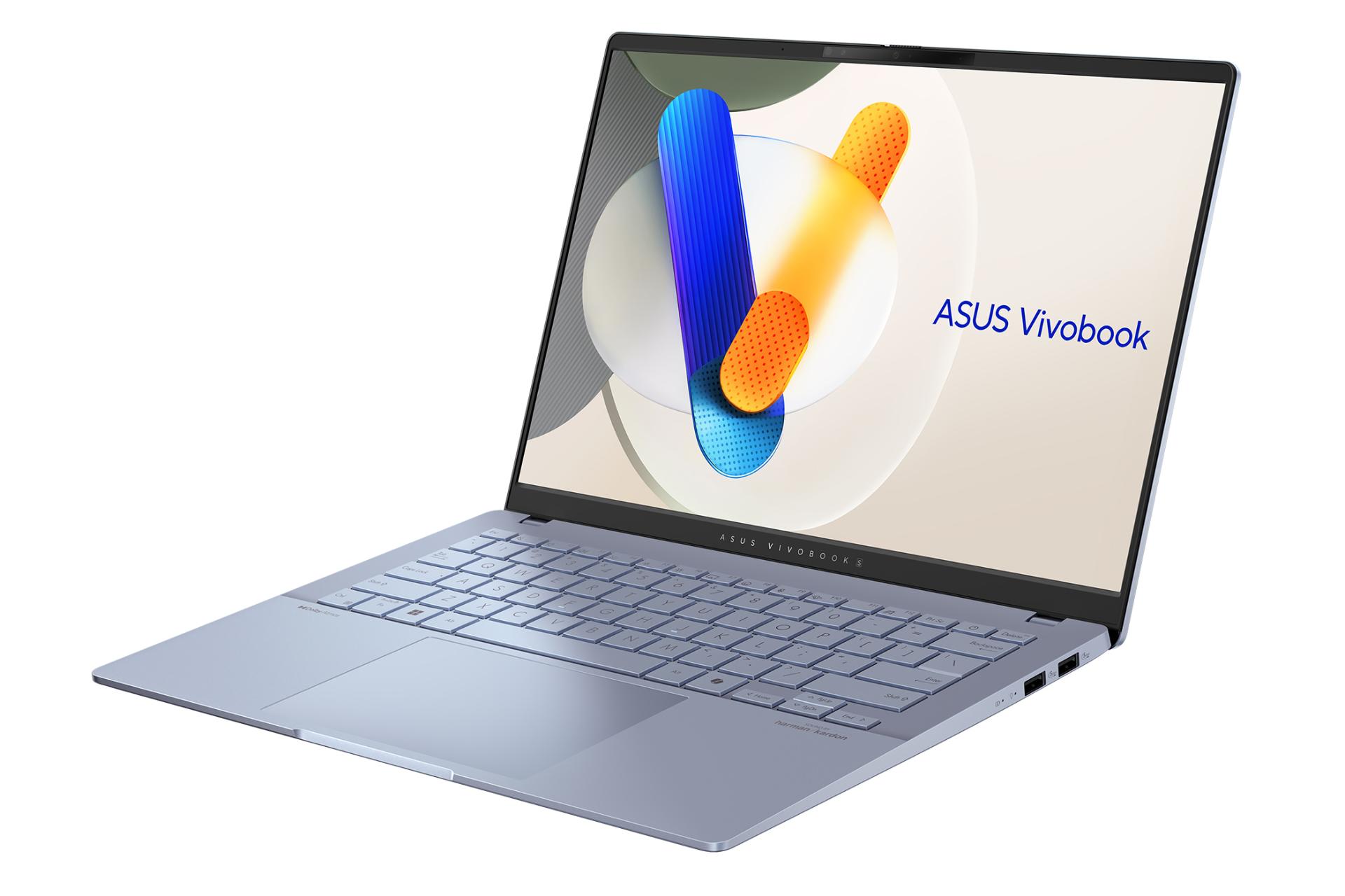 لپ تاپ ایسوس ASUS Vivobook S 14 OLED S5406 نمای راست صفحه نمایش