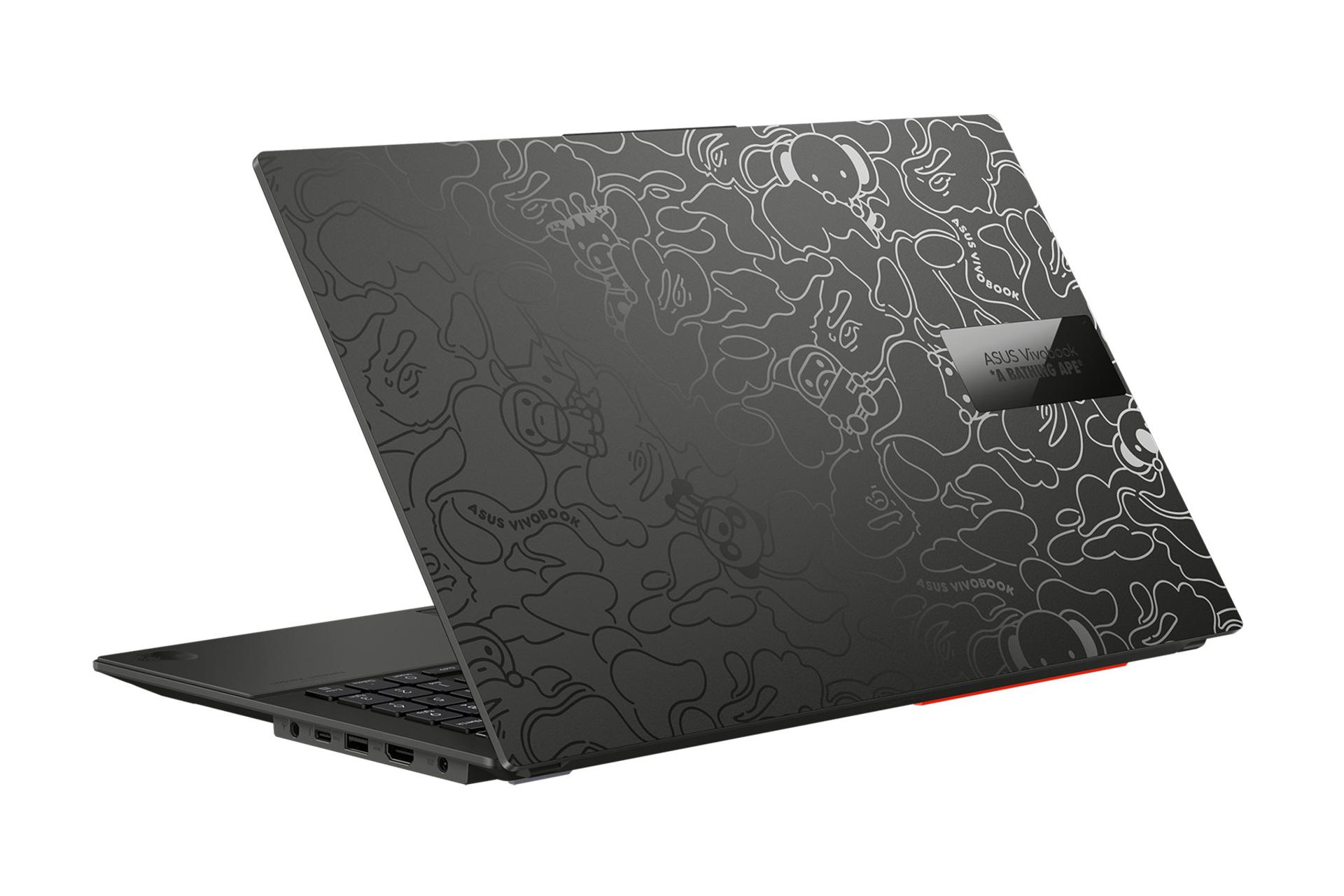 لپ تاپ ایسوس ASUS Vivobook S 15 OLED BAPE Edition K5504VA نمای پشت
