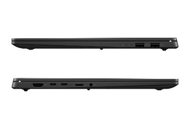لپ تاپ ایسوس ASUS Vivobook S 15 Q5507QA نمای جانبی و درگاه ها