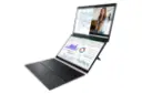 لپ تاپ ایسوس ASUS Zenbook DUO UX8406 نمای راست دو نمایشگر با کیبورد جدا شده