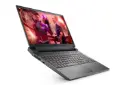 لپ تاپ دل Dell Gaming G15 5525 نمای چپ و صفحه نمایش روشن