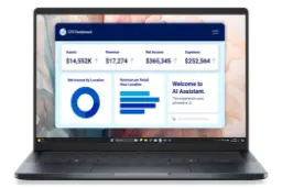 لپ تاپ دل Dell Pro 14 Premium PA14250 نمای جلو