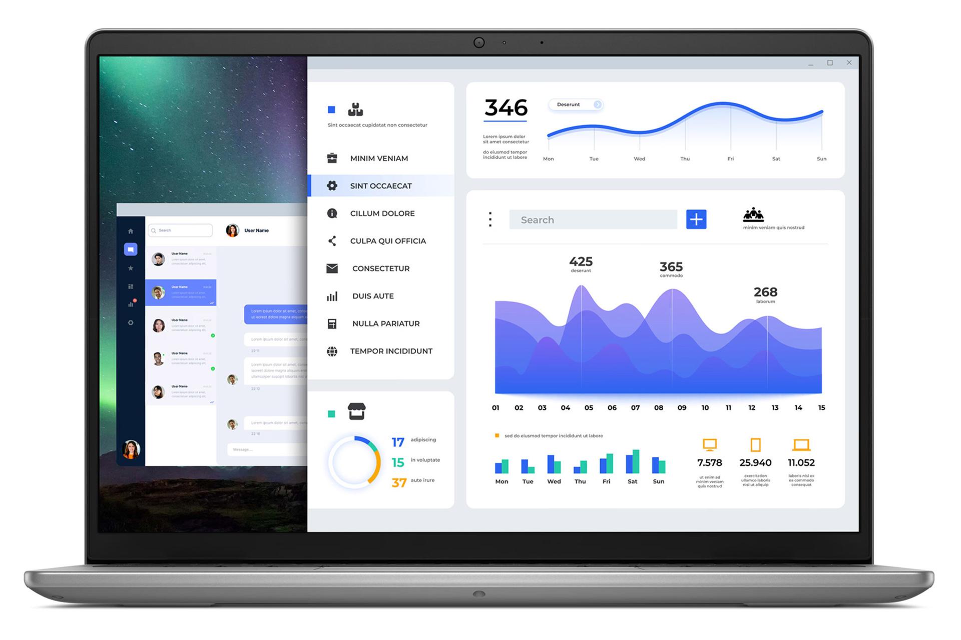 لپ تاپ دل Dell Vostro 3440 نمای جلو