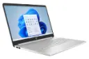 لپ تاپ اچ پی HP 15s-fq0008nia نمای جلو و چپ