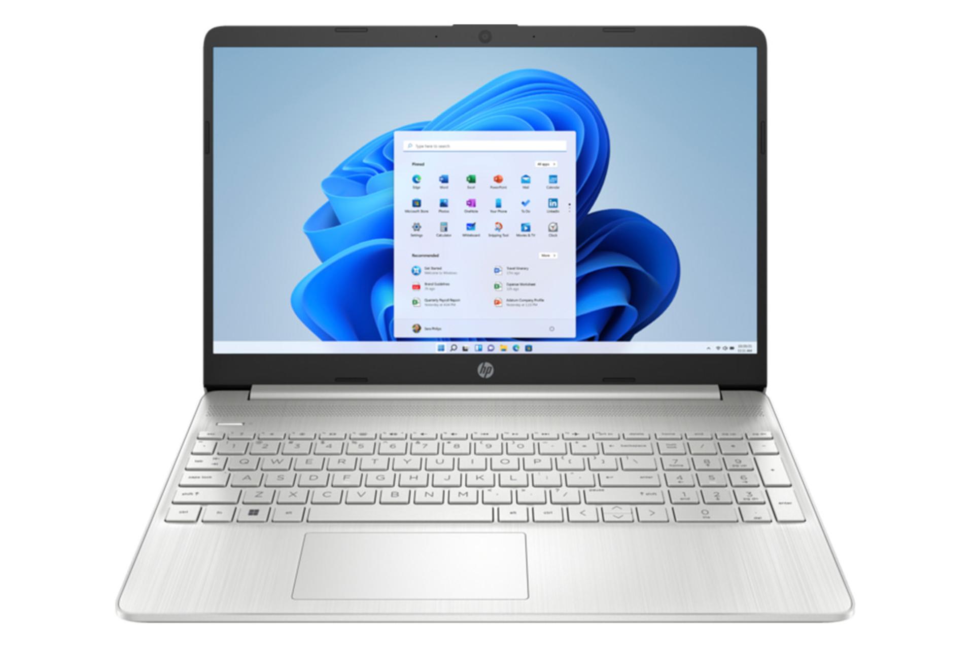 لپ تاپ اچ پی HP 15s-fq5099TU نمای جلو