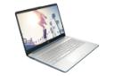 لپ تاپ اچ پی HP 15s-fq5284nia نمای چپ صفحه نمایش روشن و درگاه ها