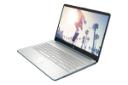لپ تاپ اچ پی HP 15s-fq5284nia نمای راست صفحه نمایش روشن و درگاه ها