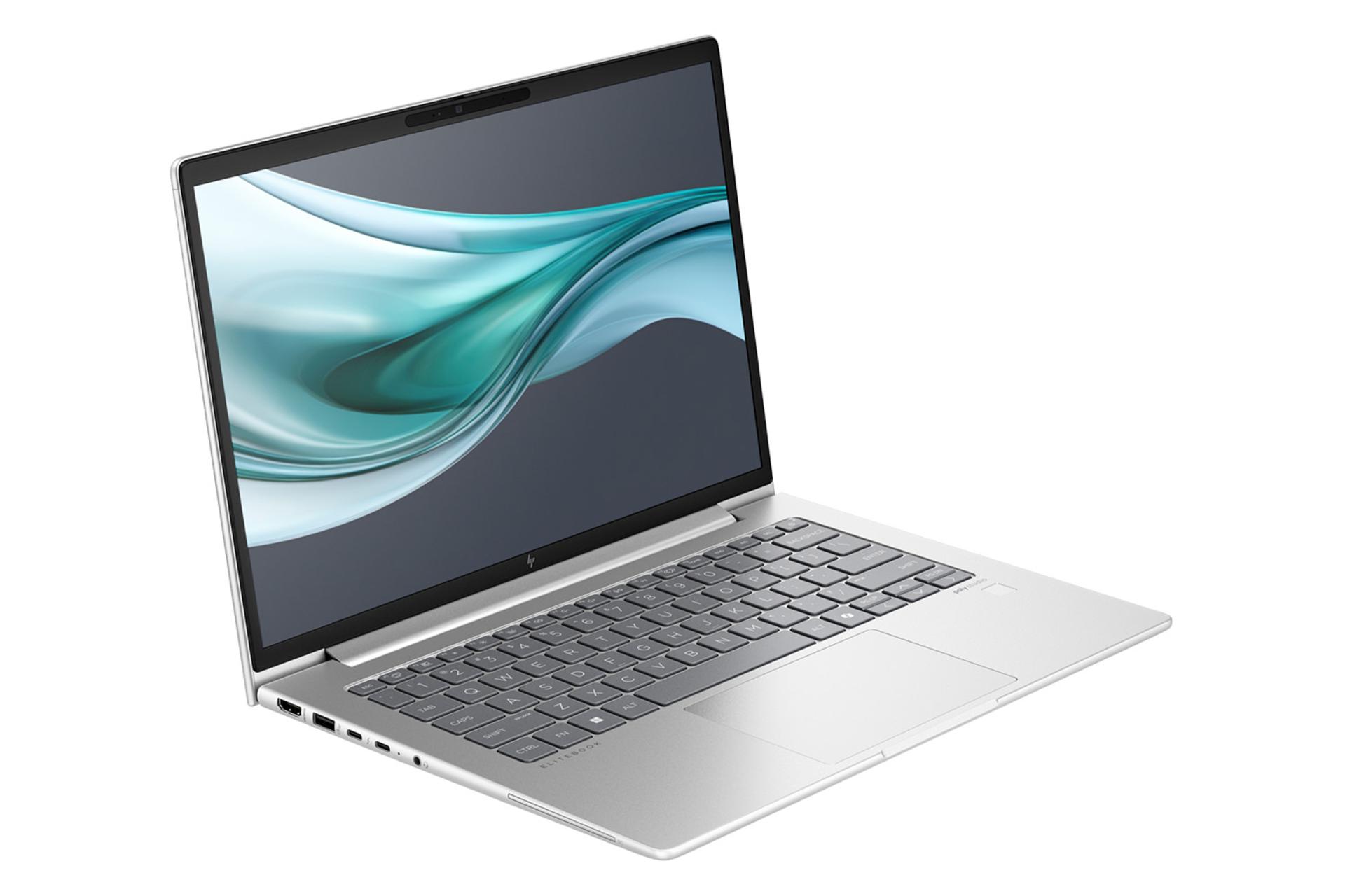 لپ تاپ اچ پی HP EliteBook 640 G11 نمای جلو و چپ