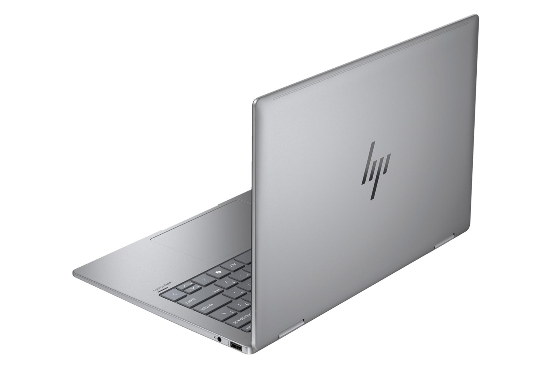 لپ تاپ اچ پی HP ENVY x360 14-fa0013dx نمای پشت و درگاه های راست