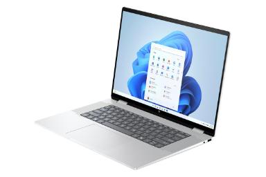 لپ تاپ اچ پی HP ENVY x360 16-ac0013dx نمای جلو و راست