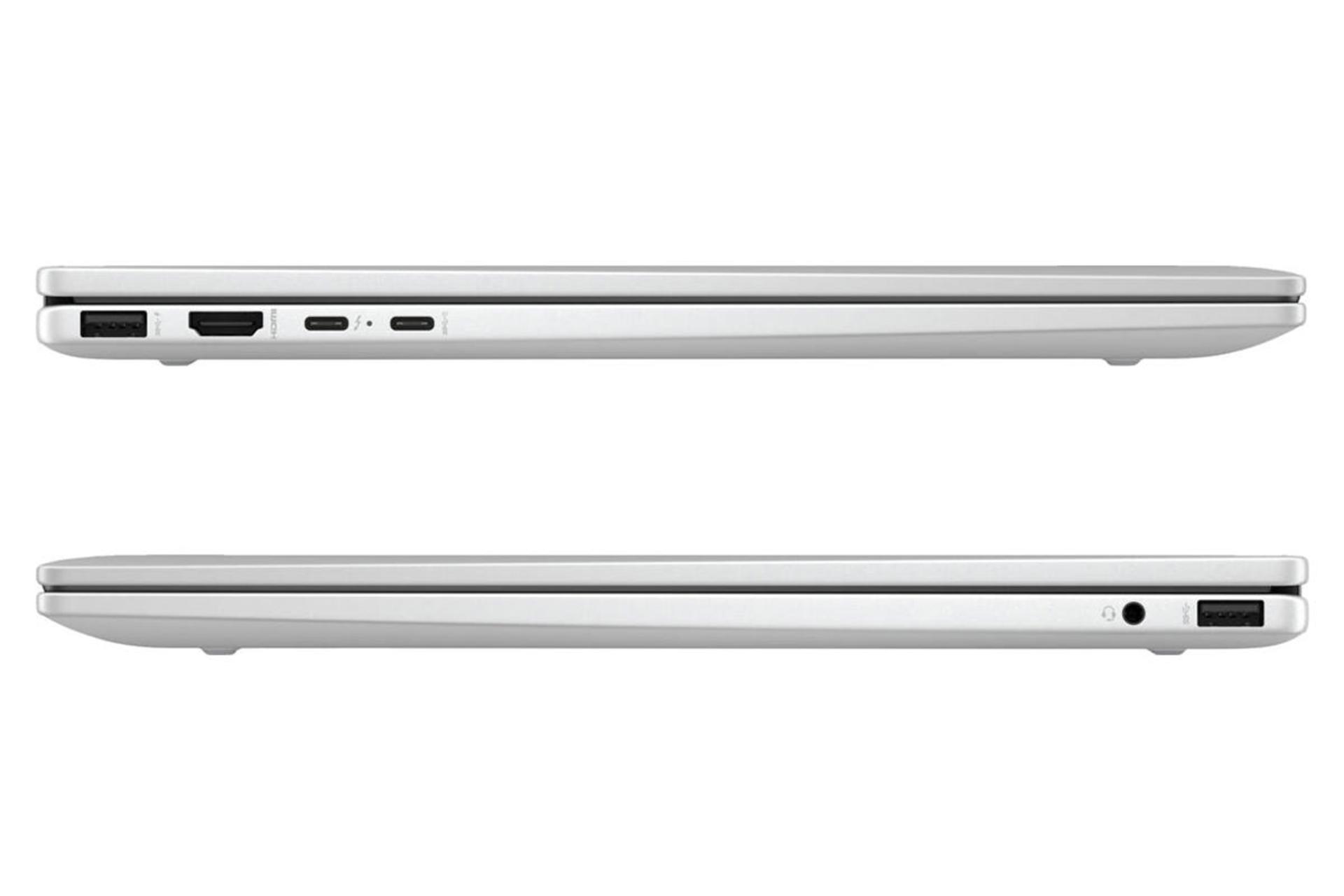 لپ تاپ اچ پی HP ENVY x360 16-ac0013dx نمای جانبی و درگاه ها