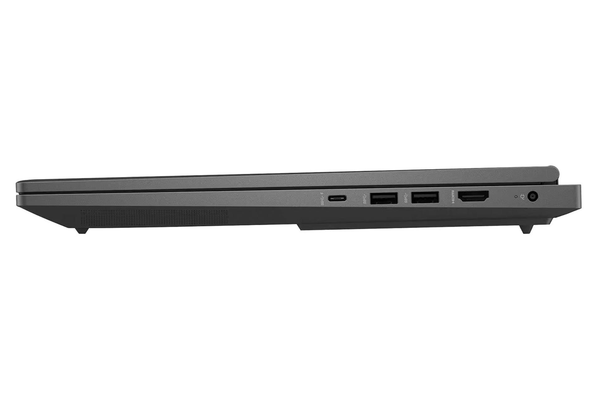 لپ تاپ اچ پی HP OMEN 16-WD0073DX نمای جانبی راست و درگاه ها