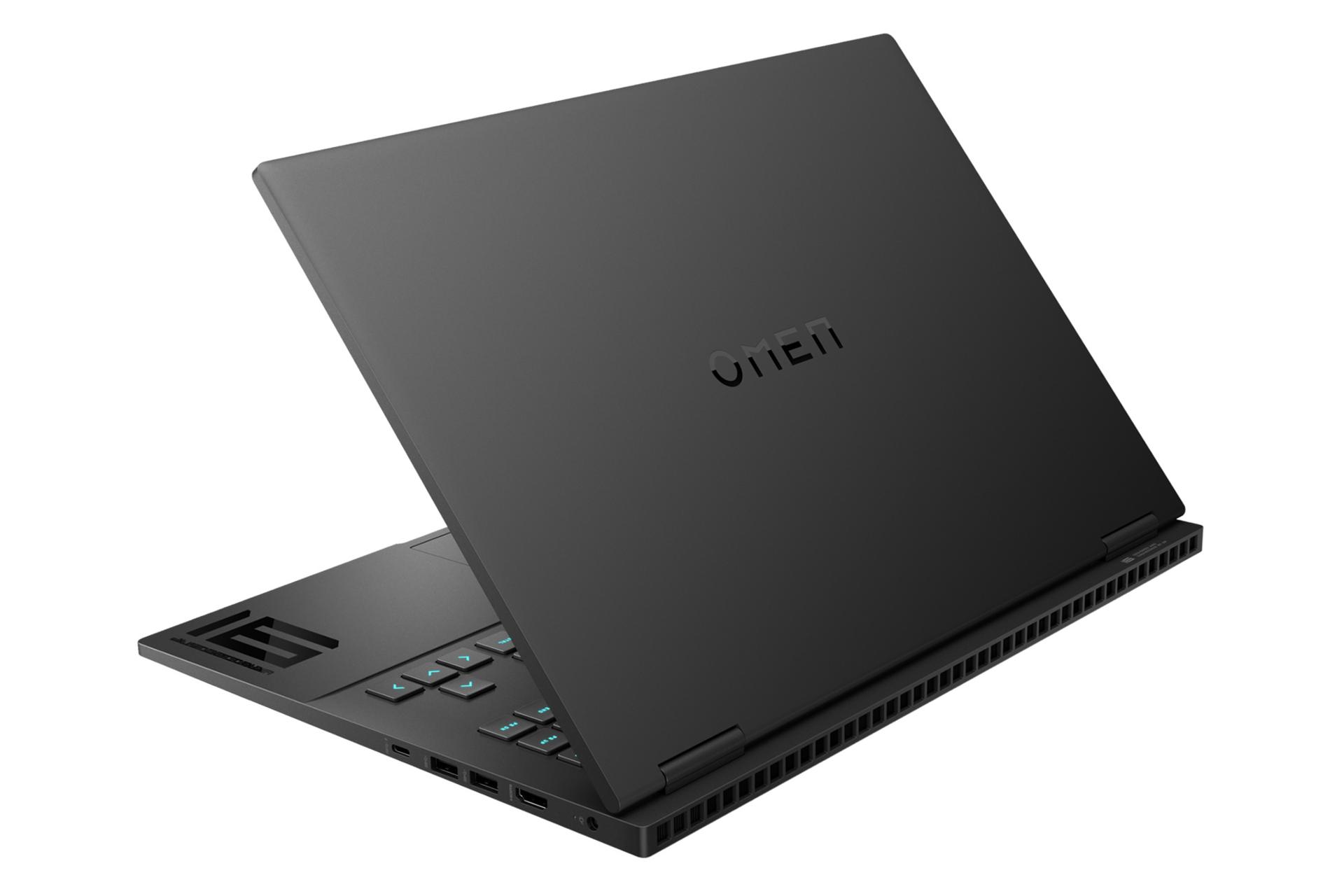 لپ تاپ اچ پی HP Omen 16T-WD000 نمای پشت رنگ مشکی