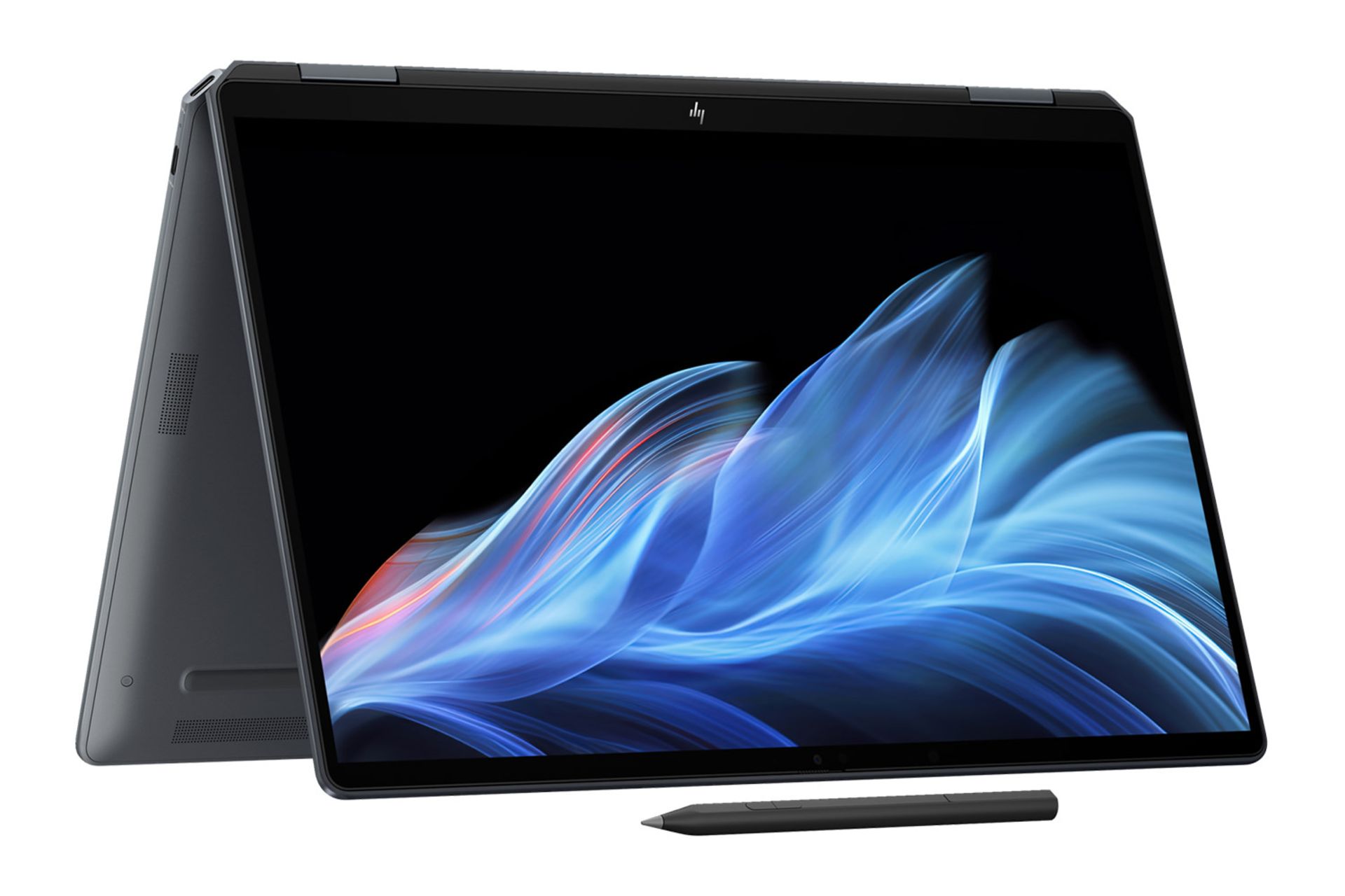 لپ تاپ اچ پی HP OmniBook Ultra Flip 14t-fh000 نمای جلو به همراه قلم