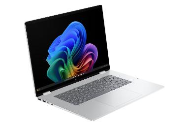 لپ تاپ اچ پی HP OmniBook X Flip 16-as0023dx نمای جلو و چپ