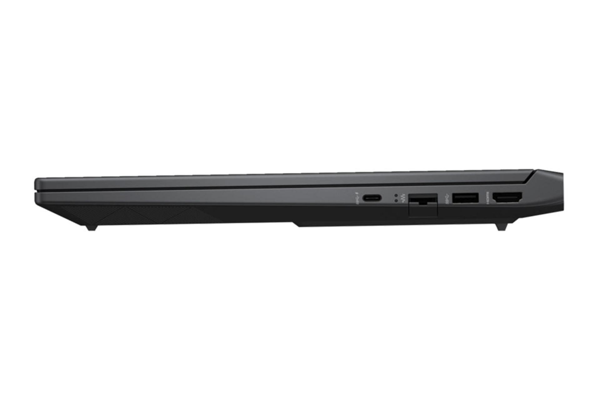 لپ تاپ اچ پی HP Victus 15-fa1408TX نمای جانبی راست و درگاه ها