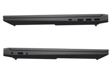 لپ تاپ اچ پی HP Victus 15-fa2787nr نمای جانبی و درگاه ها
