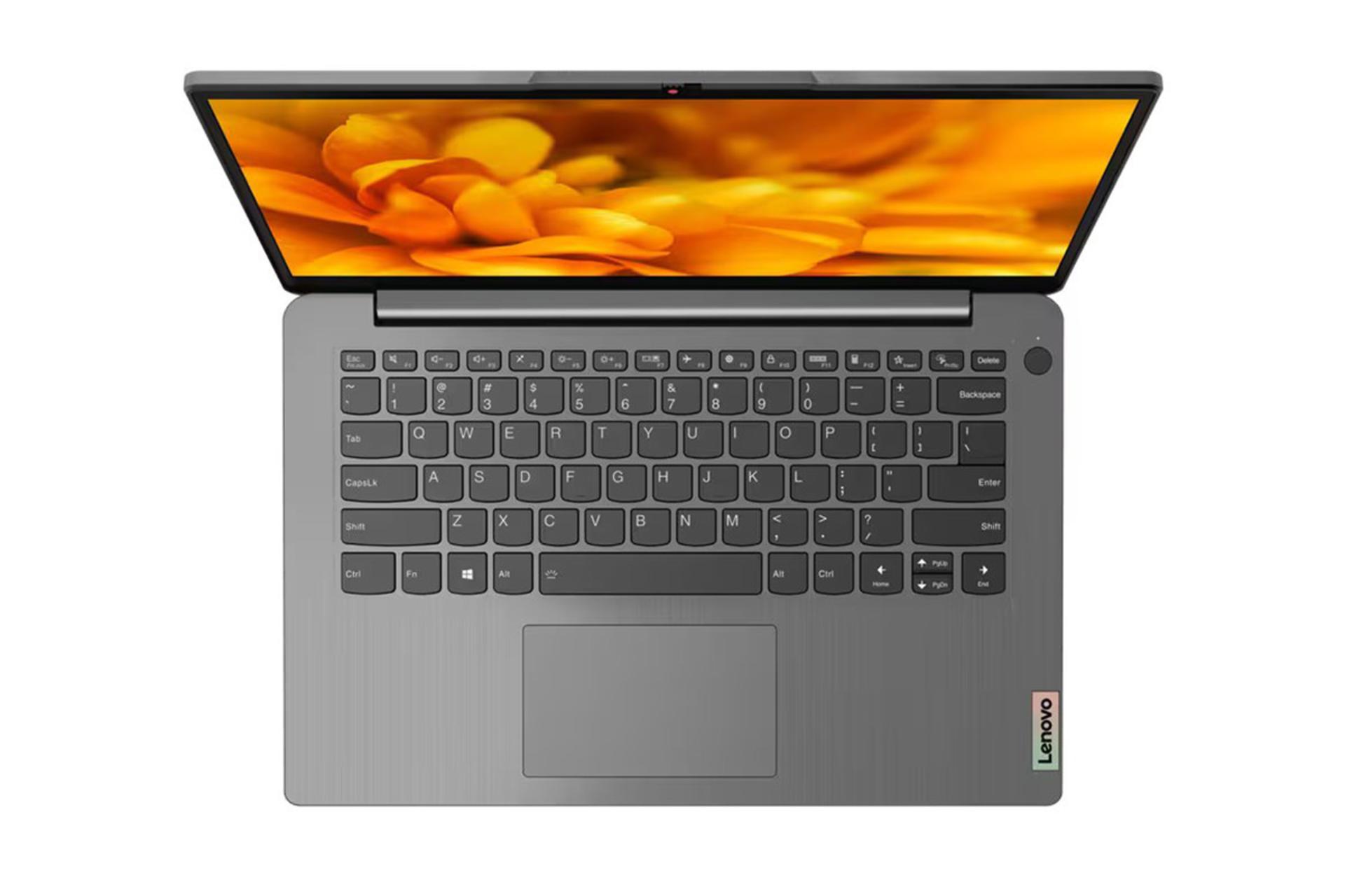 لپ تاپ لنوو Lenovo IdeaPad 3 14ITL6 نمای بالا کیبورد