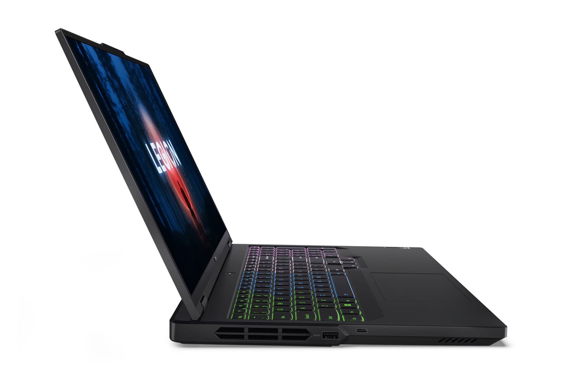 لپ تاپ لنوو Lenovo Legion Pro 5 16ARX8 نمای جانبی چپ و درگاه ها