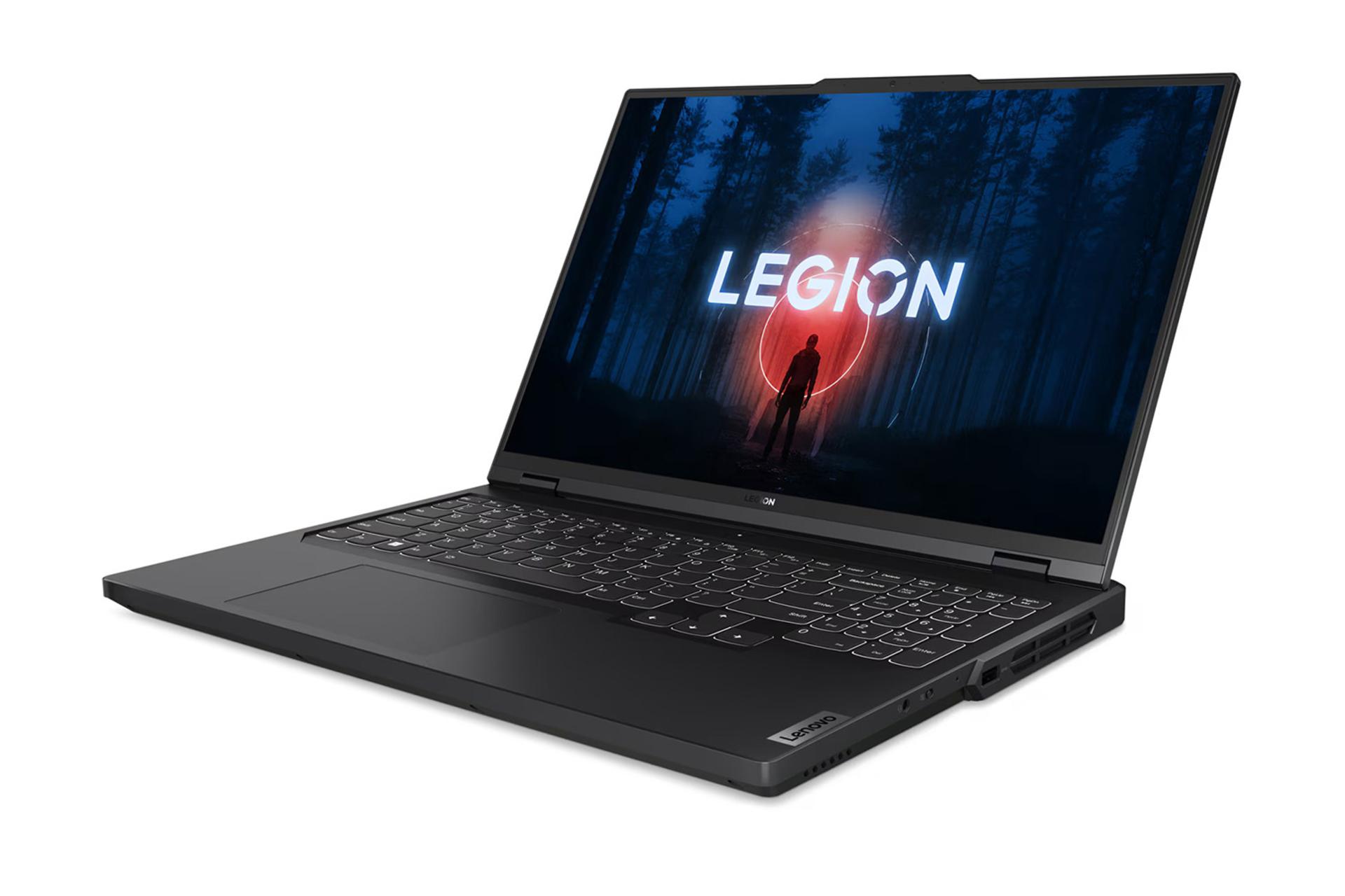 لپ تاپ لنوو Lenovo Legion Pro 5 16ARX8 نمای جلو و راست