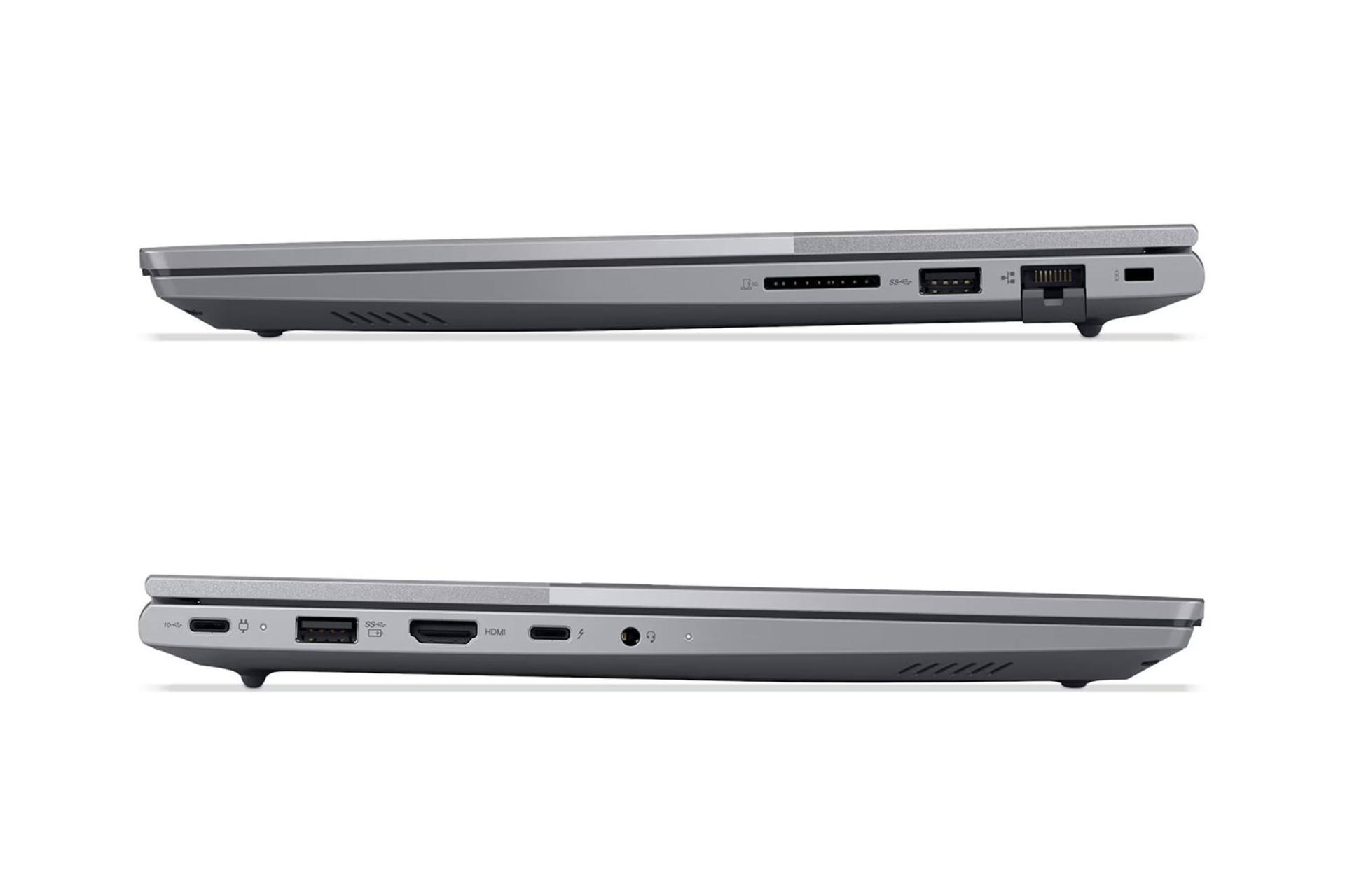 لپ تاپ لنوو Lenovo ThinkBook 14 G8 IRL نمای جانبی و درگاه ها