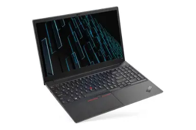 لپ تاپ لنوو Lenovo ThinkPad E15 Gen 3 نمای جلو و چپ