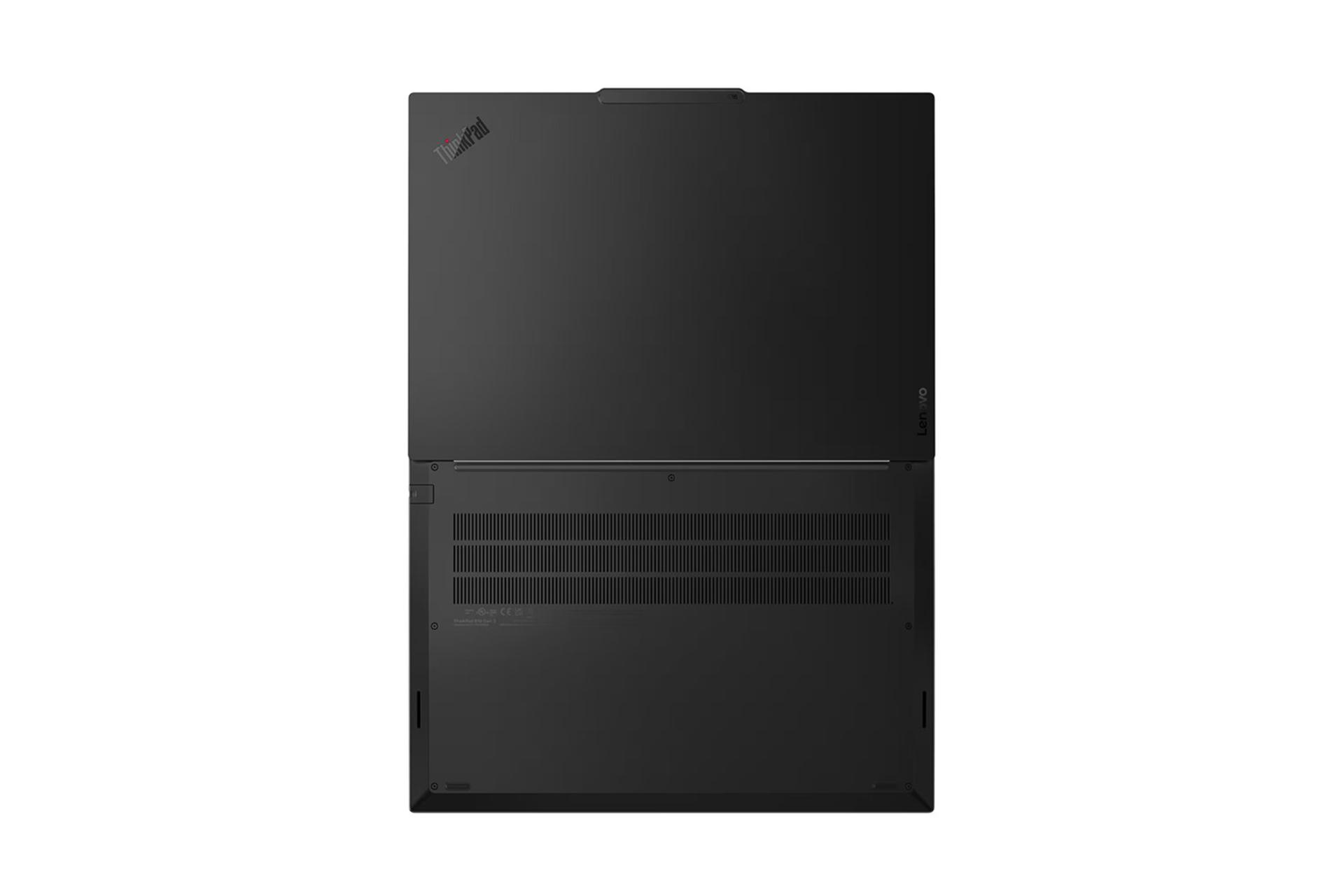 لپ تاپ لنوو Lenovo ThinkPad E16 Gen 3 نمای پشت و زیر