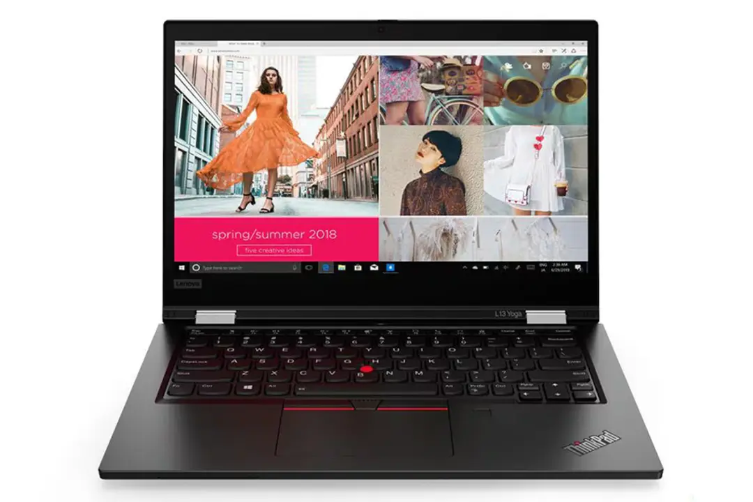 لپ تاپ لنوو Lenovo ThinkPad L13 Yoga Gen 2 نمای جلو
