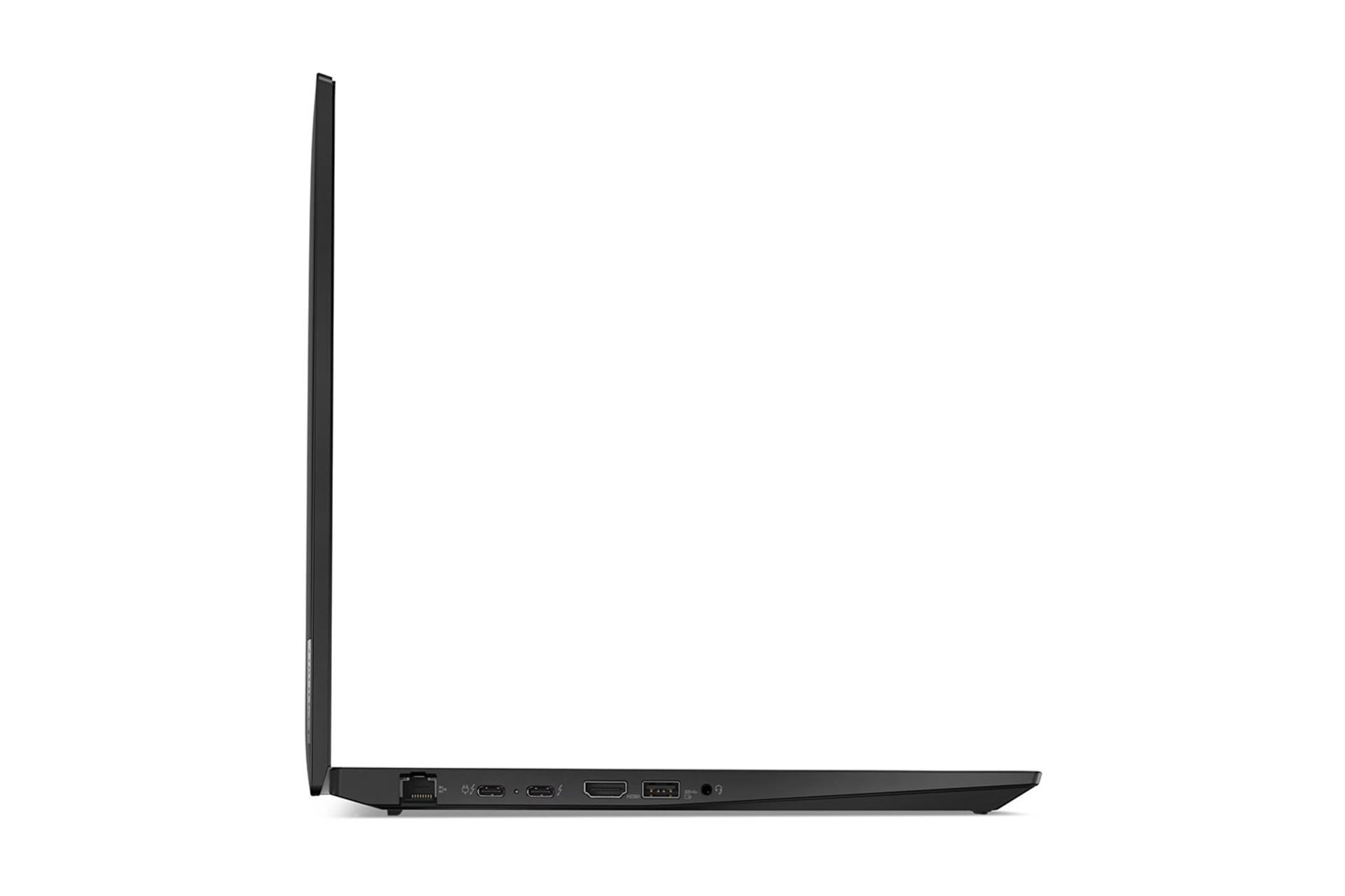 لپ تاپ لنوو Lenovo ThinkPad T16 Gen 2 نمای جانبی چپ و درگاه ها